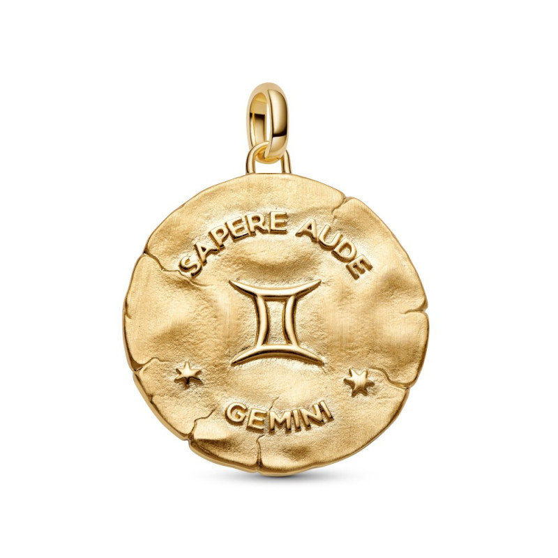 Charms-medalion Pandora ze znakiem zodiaku Bliźnięta 765002C01