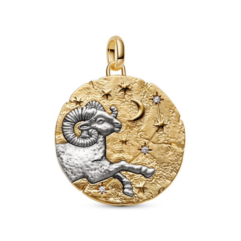 Zawieszka Pandora medalion Baran zodiak - Jubiler Sezam