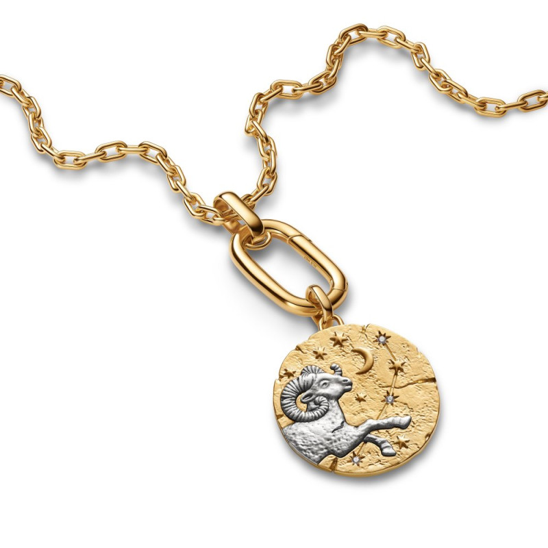 Zawieszka Pandora medalion Baran zodiak - Jubiler Sezam