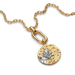 Charms Pandora medalion Lew zodiak - Jubiler Sezam