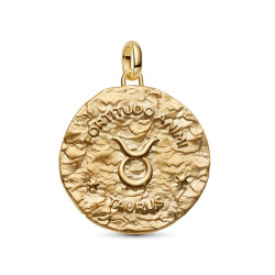 Zawieszka Pandora medalion Byk zodiak - Jubiler Sezam