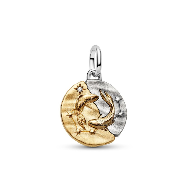 Charms-medalion Pandora Ryby zodiak - Jubiler Sezam
