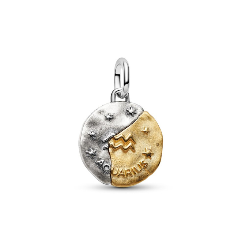 Charms-medalion Pandora znak zodiaku Wodnik 764990C01