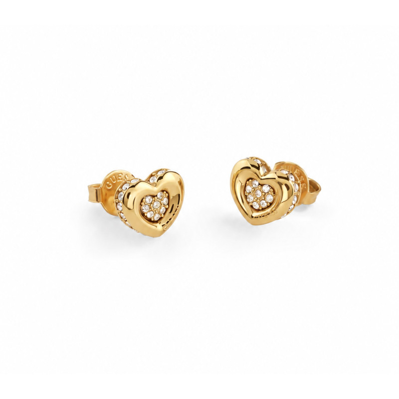 Kolczyki damskie GUESS L.O.V.E. JUBE05466JWYG