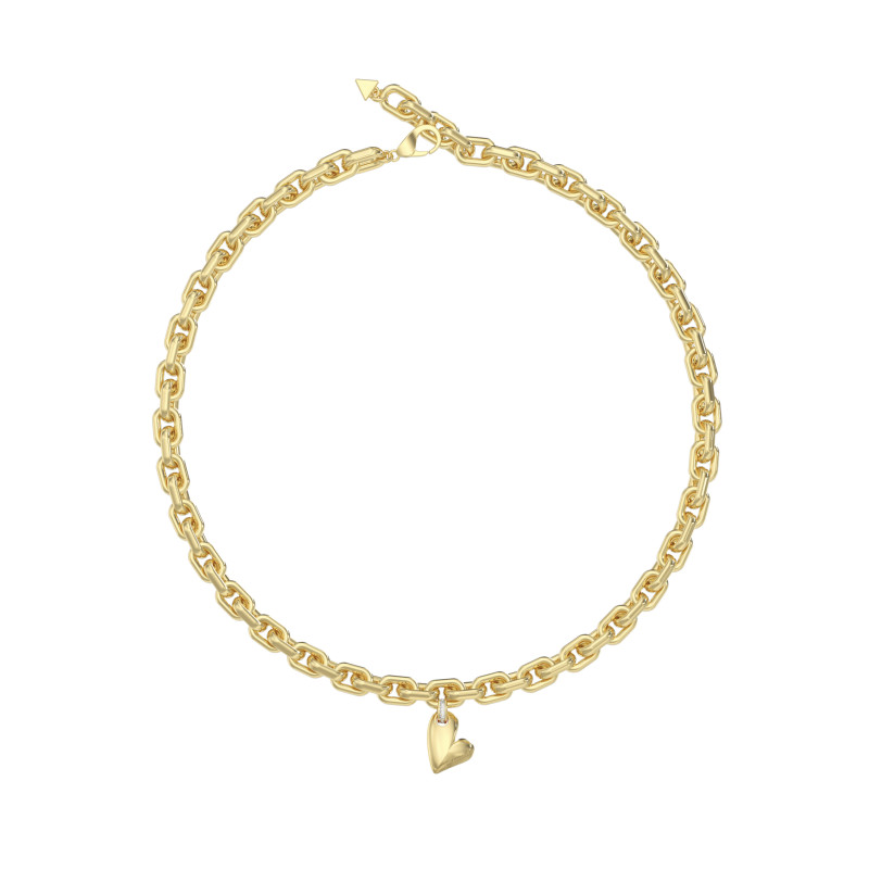 Naszyjnik damski GUESS Golden Love JUBN06441JWYG