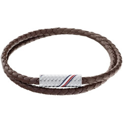 Bransoletka męska Tommy Hilfiger 2790468 stal i skóra