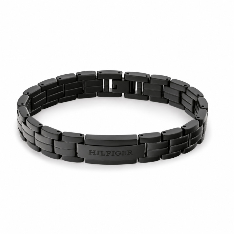 Bransoletka męska TOMMY HILFIGER 2790667 stal koloru czarnego