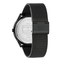 Zegarek Tommy Hilfiger Becker 1710513, stal, czarny