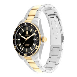Zegarek męski Tommy Hilfiger 1710552 czarno-złoty - Jubiler Sezam