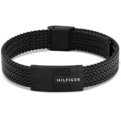 Bransoletka męska TOMMY HILFIGER 2790707 stal koloru czarnego