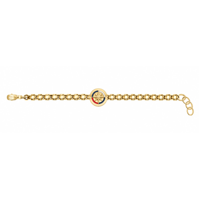 Bransoletka męska TOMMY HILFIGER 2790727 stal w kolorze złotym