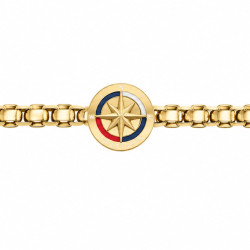 Bransoletka męska TOMMY HILFIGER 2790727 stal w kolorze złotym