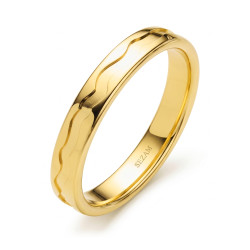 Obrączka ślubna złoto próba 375, 10-02999