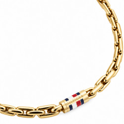 Naszyjnik męski TOMMY HILFIGER 2790746 stal w kolorze złotym