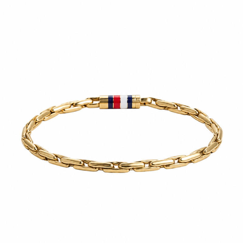 Bransoletka męska TOMMY HILFIGER 2790750 stal w kolorze złotym