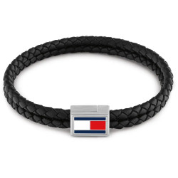 Bransoletka męska Tommy Hilfiger skórzana 2790755