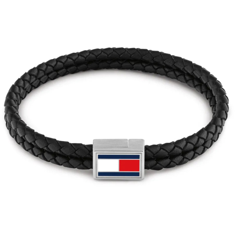 Bransoletka męska Tommy Hilfiger skórzana 2790755