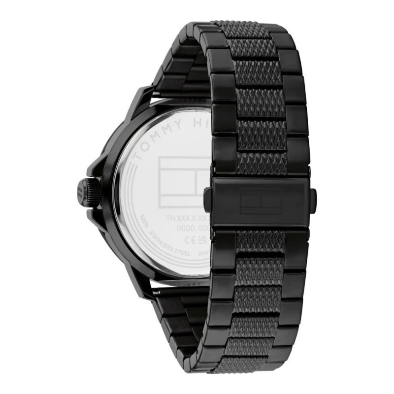 Zegarek Tommy Hilfiger Nelson 1792026 stalowy czarny