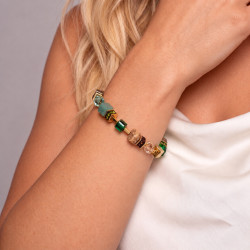 Bransoletka Coeur de Lion 3039-30-0516 GeoCUBE Emerald Garden