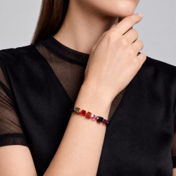 Bransoletka Coeur de Lion Cube Mix Berry Gold 3034-30-0308