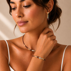 Bransoletka COEUR DE LION Cube Balance 3048-30-1116-Jubiler Sezam