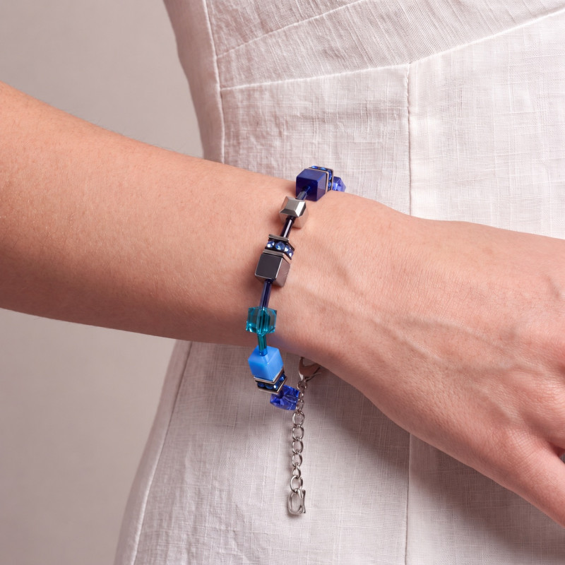 Bransoletka COEUR DE LION GeoCUBE Azure Spirit 2838-30-0729