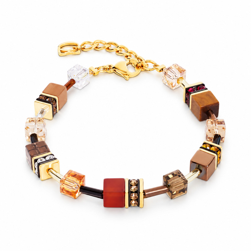 Bransoletka COEUR DE LION GeoCUBE Amber Glow 4905-30-1103