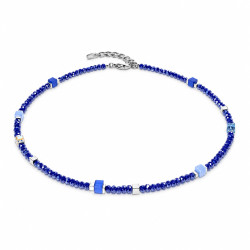 Bransoletka COEUR DE LION Flex Silver-Blue 4460-30-0717
