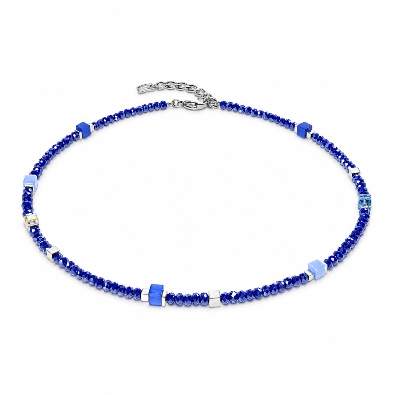Bransoletka COEUR DE LION Flex Silver-Blue 4460-30-0717