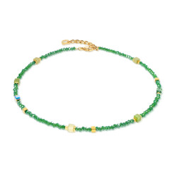 Bransoletka COEUR DE LION Flex Gold-Green 4460-30-0516