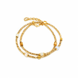 Bransoletka COEUR DE LION Flex Gold-Gold 4460-30-1600
