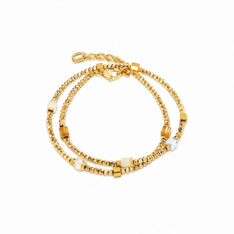 Bransoletka COEUR DE LION Flex Gold-Gold 4460-30-1600