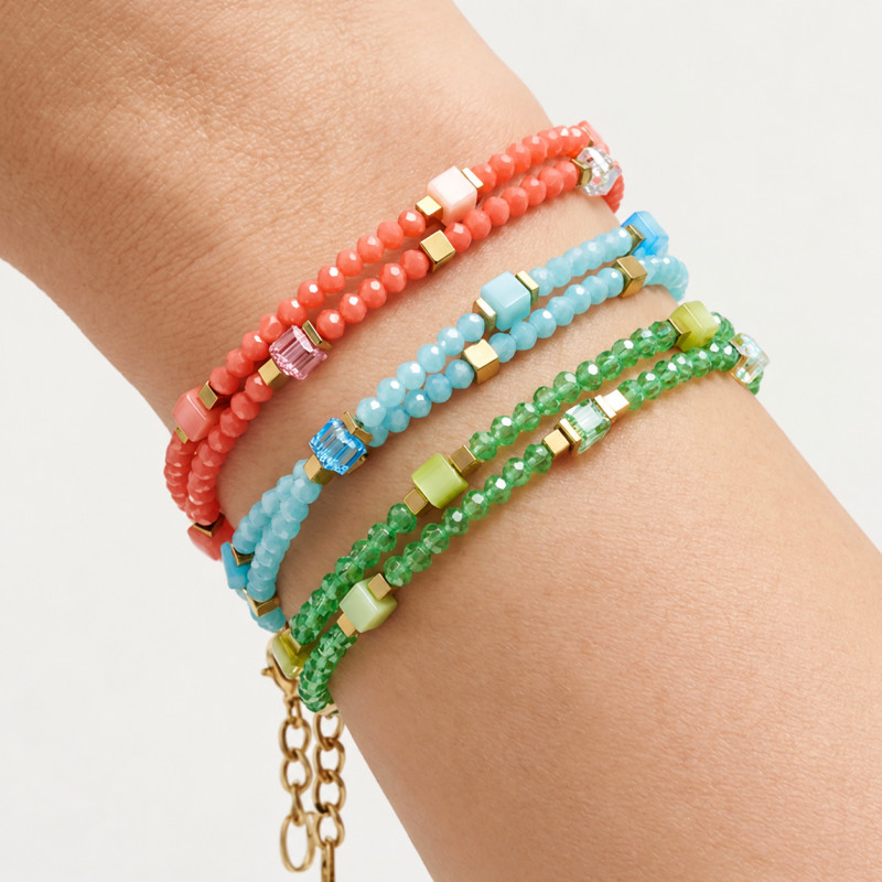 Bransoletka COEUR DE LION Flex Gold-Gold 4460-30-1600