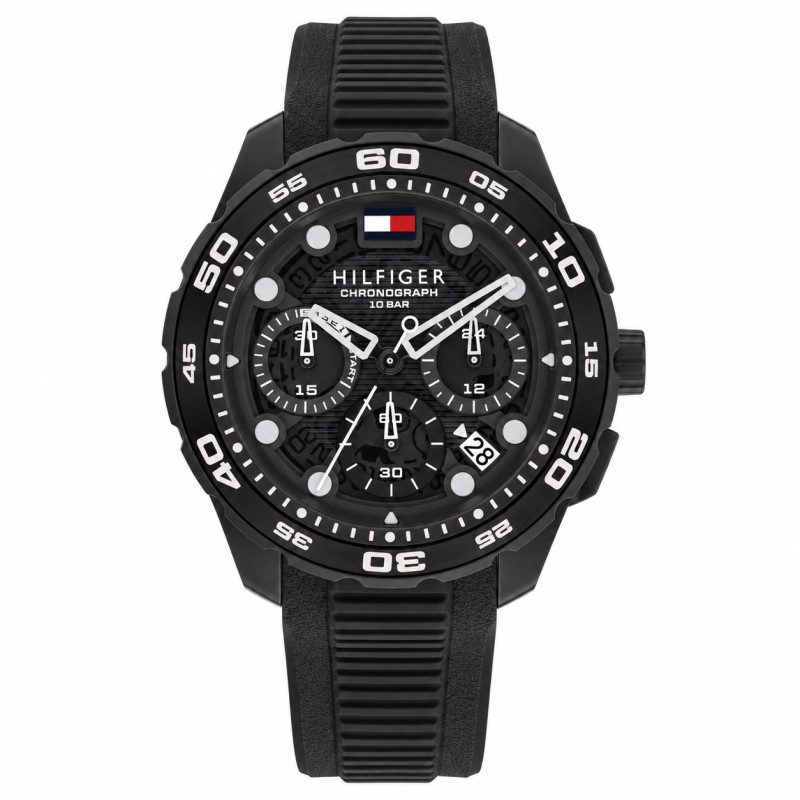 Zegarek męski Tommy Hilfiger 1792233 czarny - Jubiler Sezam