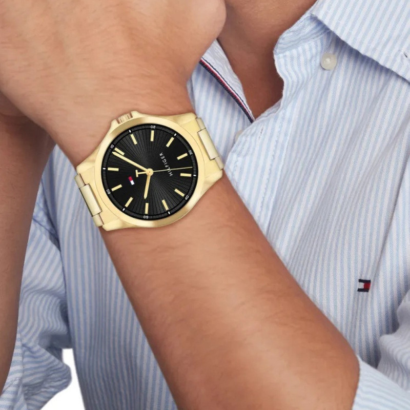 Zegarek męski Tommy Hilfiger 1792241 złoty - Jubiler Sezam