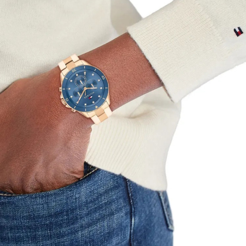Zegarek damski Tommy Hilfiger 1782710 niebieski - Jubiler Sezam