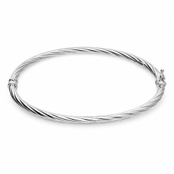 Bransoleta srebrna bangla 3mm skręcana/szufladka NI BRN25848 próba 925