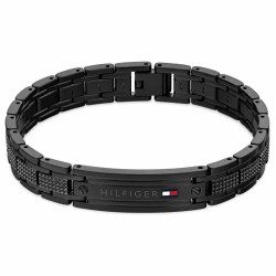 Bransoletka męska Tommy Hilfiger 2790732 czarna - Jubiler Sezam