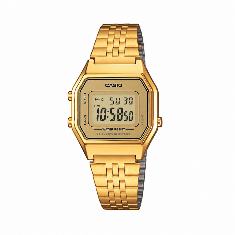 Zegarek damski Casio Vintage złoty LA680WEGA-9ER