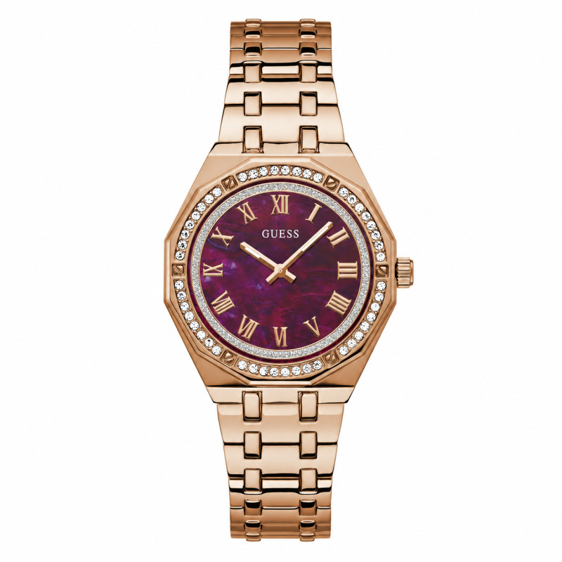 Zegarek damski Guess GW0770L3 różowe złoto - Jubiler Sezam