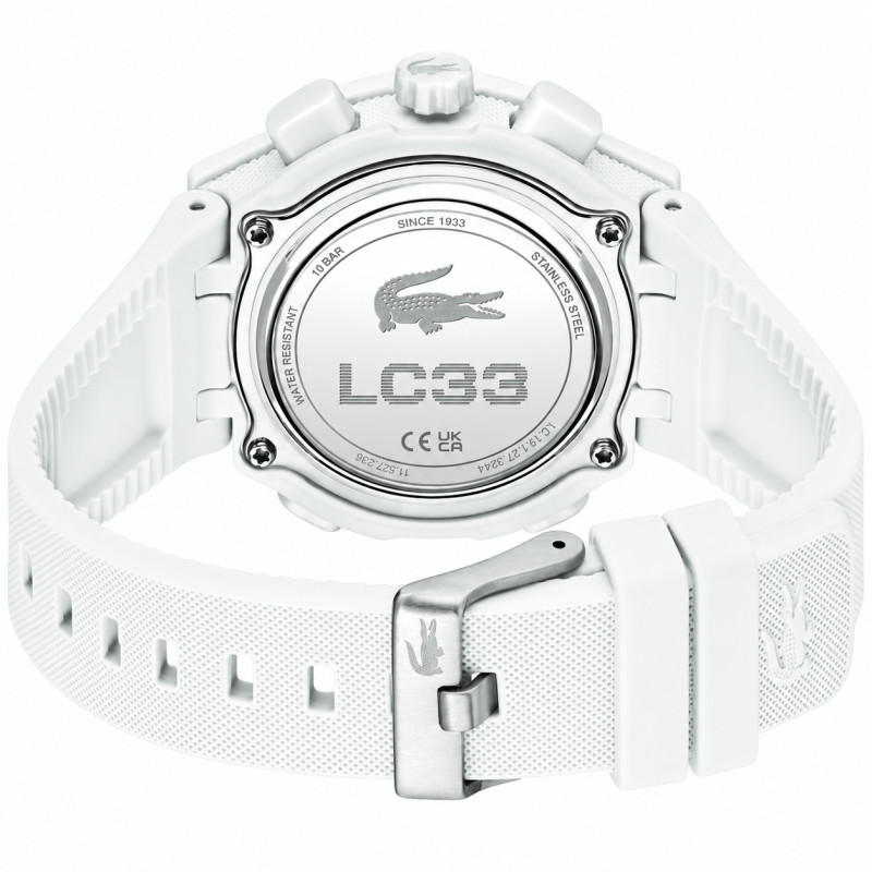 Zegarek damski Lacoste LC33 biały 2001430 | Jubiler Sezam
