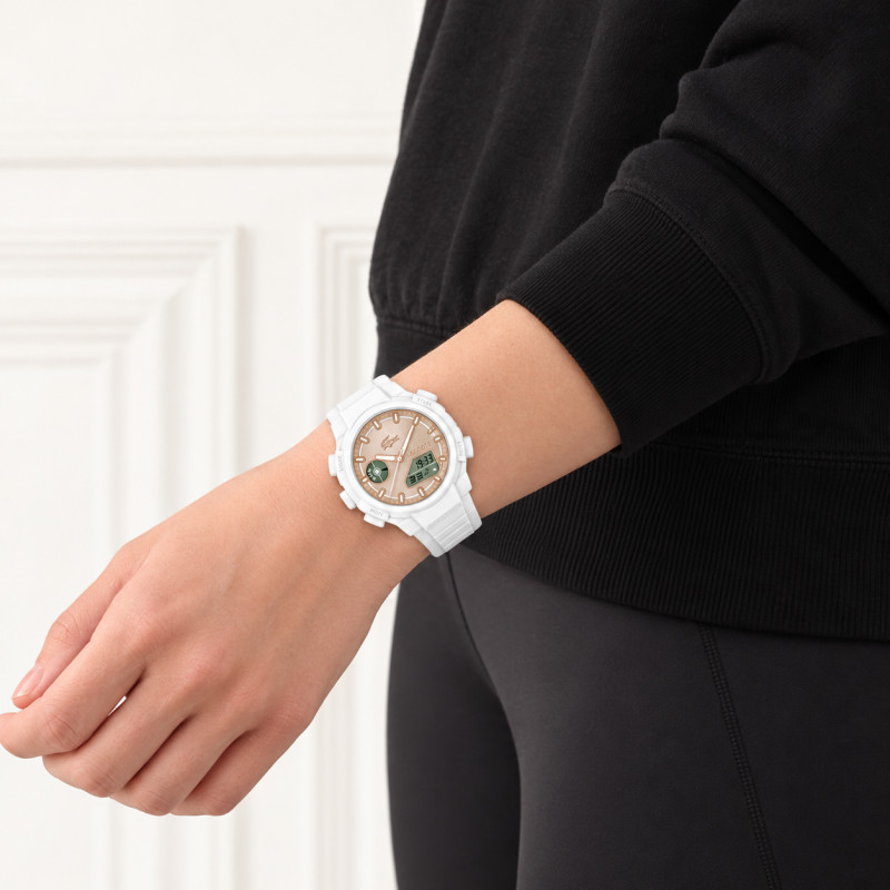 Zegarek damski Lacoste LC33 biały 2001430 | Jubiler Sezam