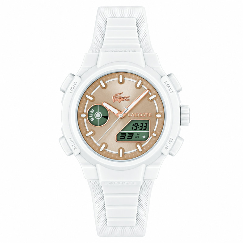 Zegarek damski Lacoste LC33 biały 2001430 | Jubiler Sezam