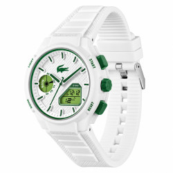 Zegarek męski Lacoste LC33 biało-zielony 2011364 | Jubiler Sezam