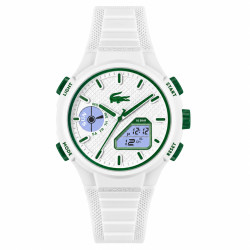 Zegarek męski Lacoste LC33 biało-zielony 2011364 | Jubiler Sezam