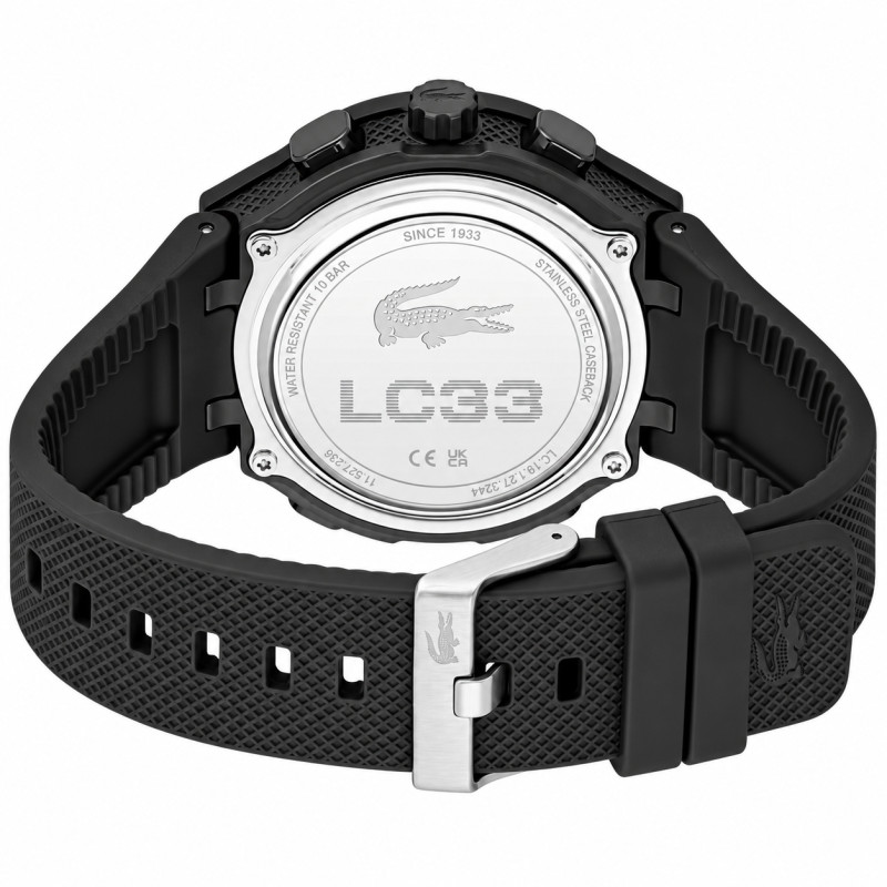 Zegarek męski Lacoste LC33 czarny 2011435 | Jubiler Sezam
