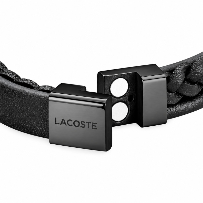 Bransoletka męska Lacoste 2040318 skóra, stal