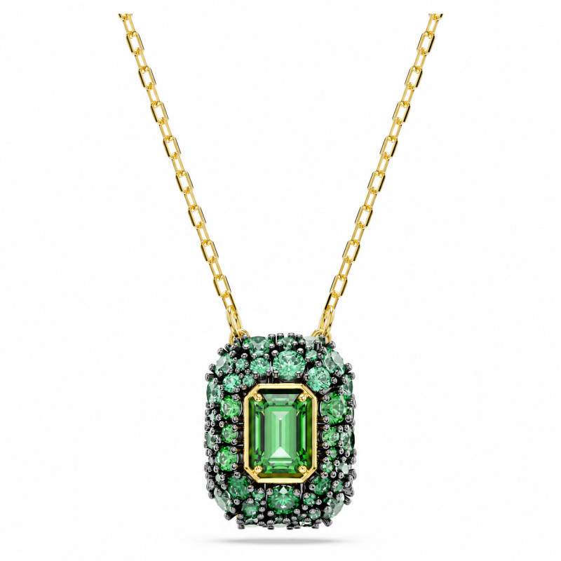 Naszyjnik Swarovski SUBLIMA 5752884, złoto, zieleń