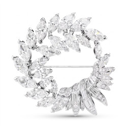 Broszka Swarovski kryształowa w kolorze - Jubiler Sezam
