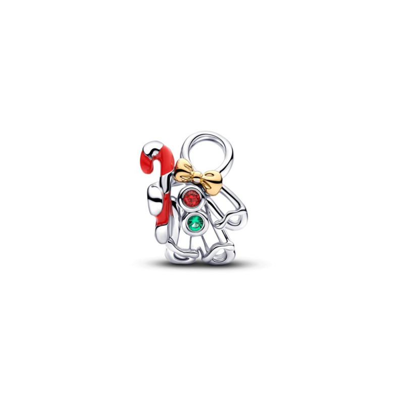 Charms Pandora ażurowy piernikowy ludzik 764975C01